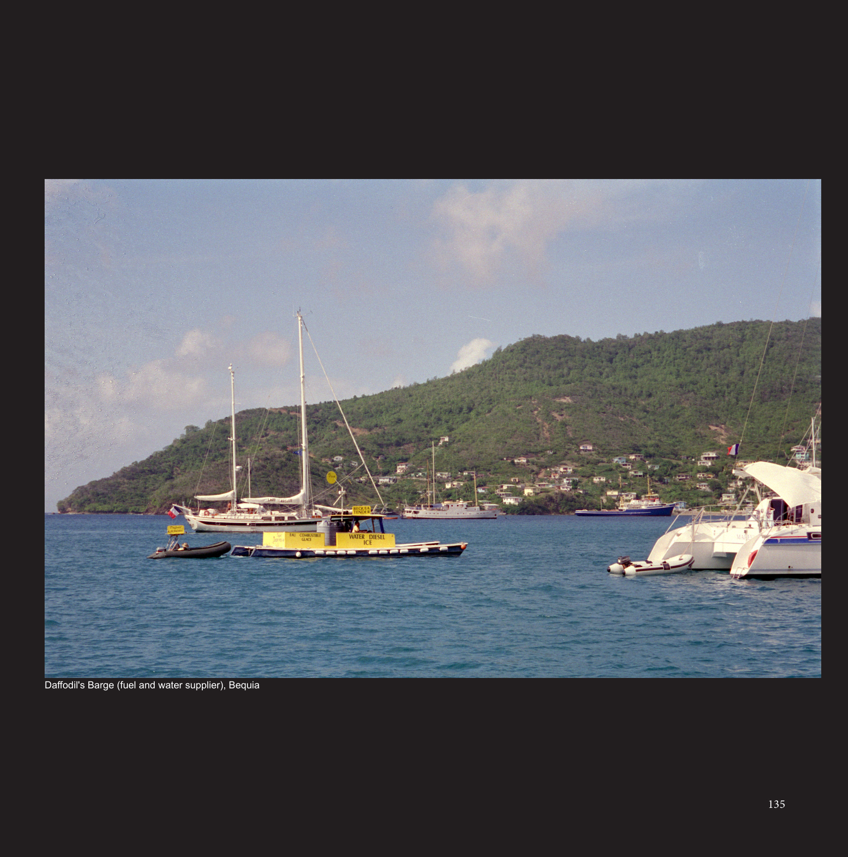 Daffodil's Barge (fuel and water supplier), Bequia