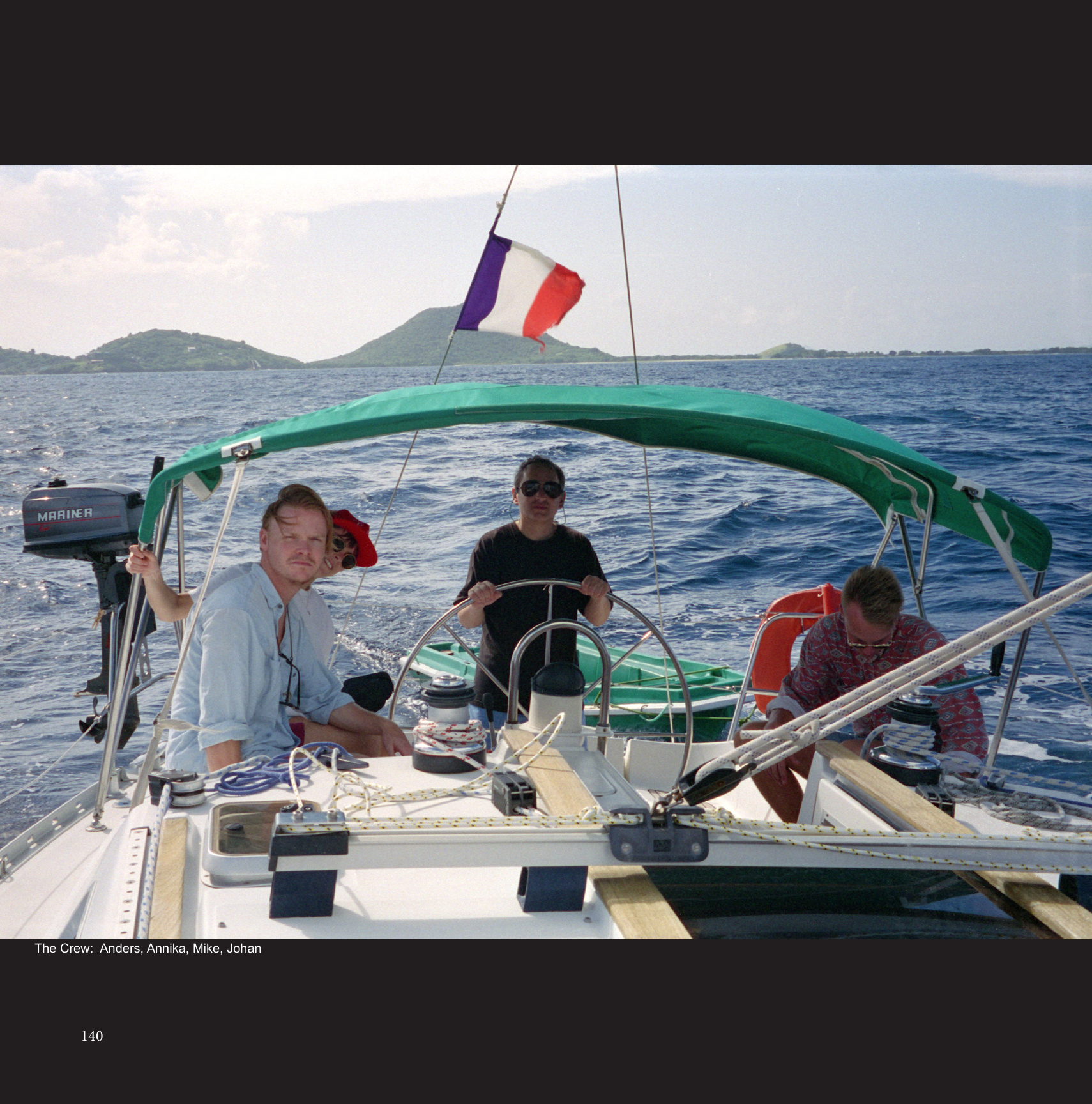 The Crew: Anders, Annika, Mike, Johan