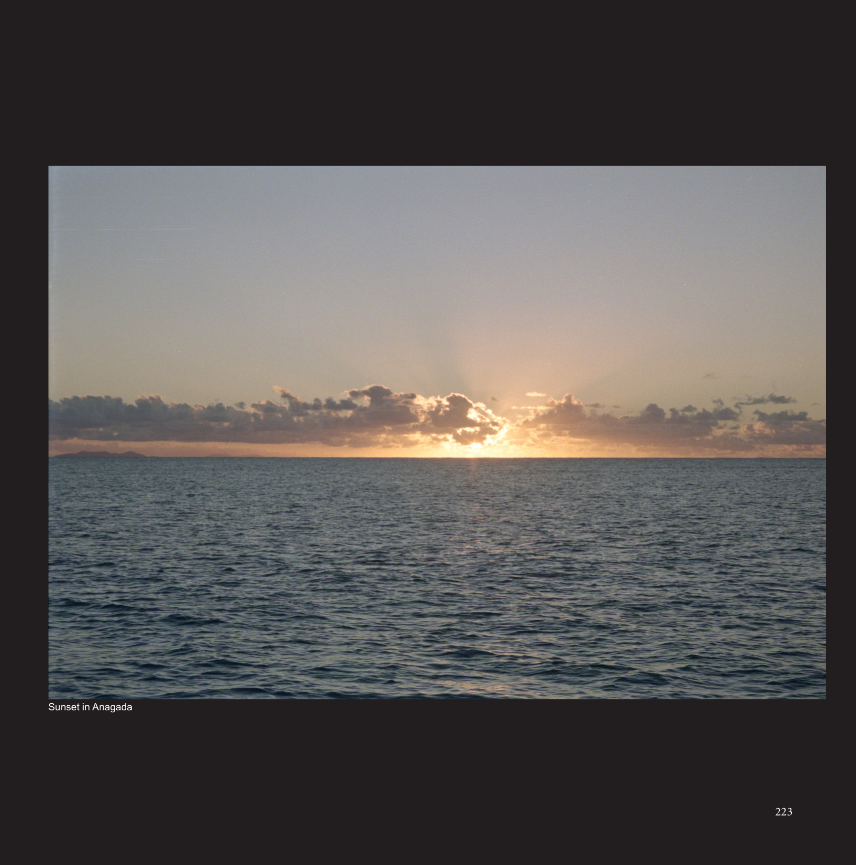 Sunset in Anagada